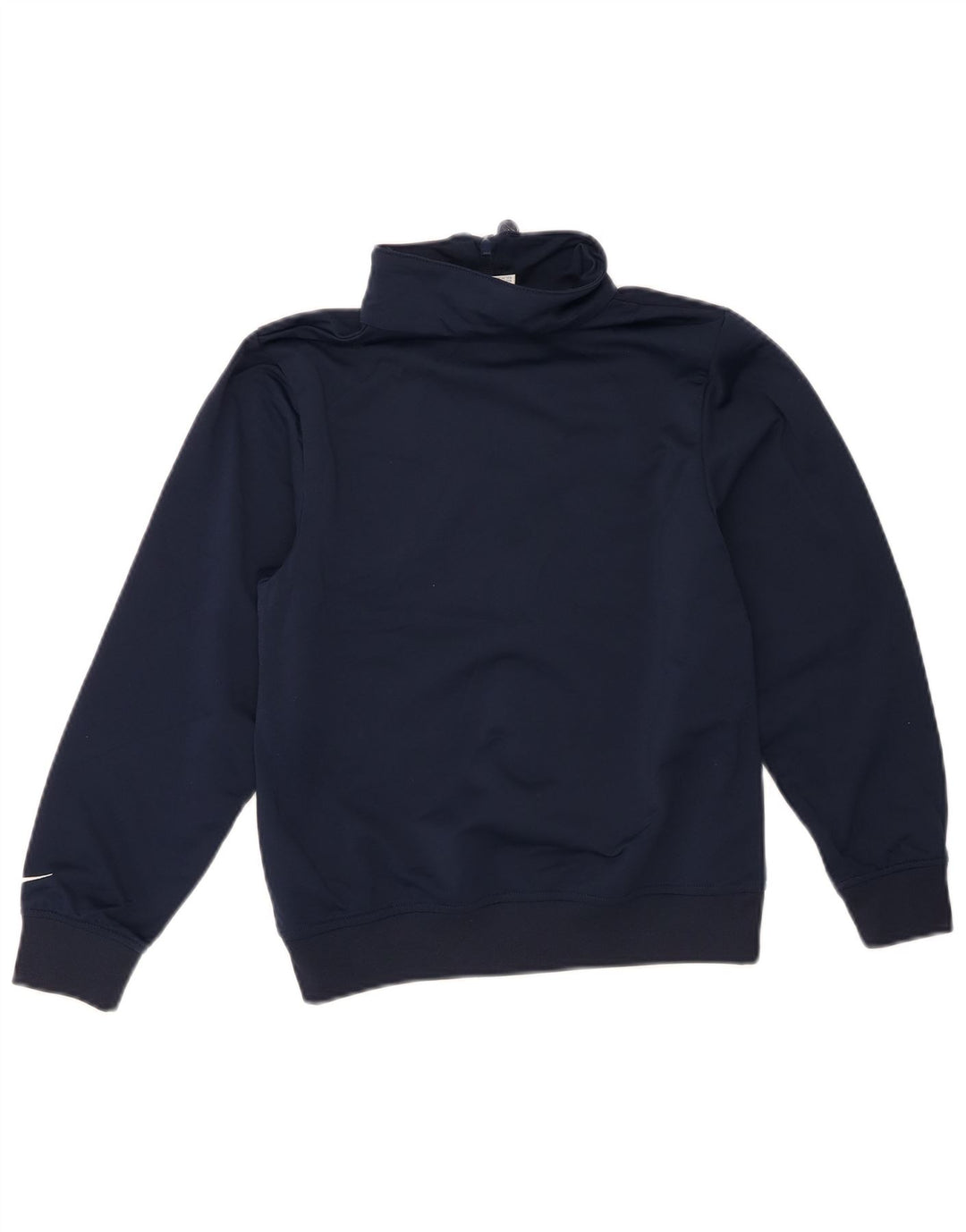 NIKE Boys Graphic Tracksuit Top Jacket 10-11 Years Medium Navy Blue