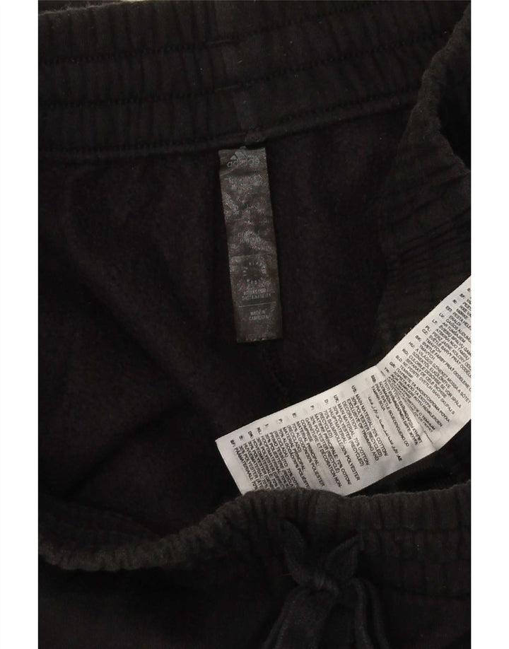 Adidas Herren Cargo-Trainingshose, Jogginghose, mittelschwarz, Baumwolle