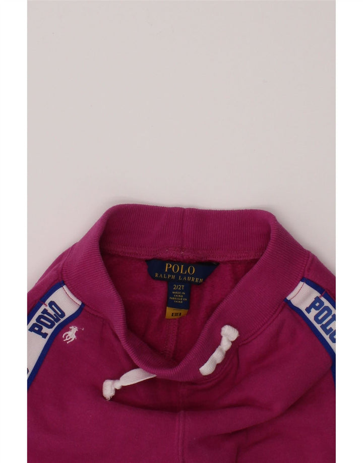 POLO RALPH LAUREN Baby-Mädchen-Trainingsanzughose mit Grafik, 18–24 Monate, Rosa