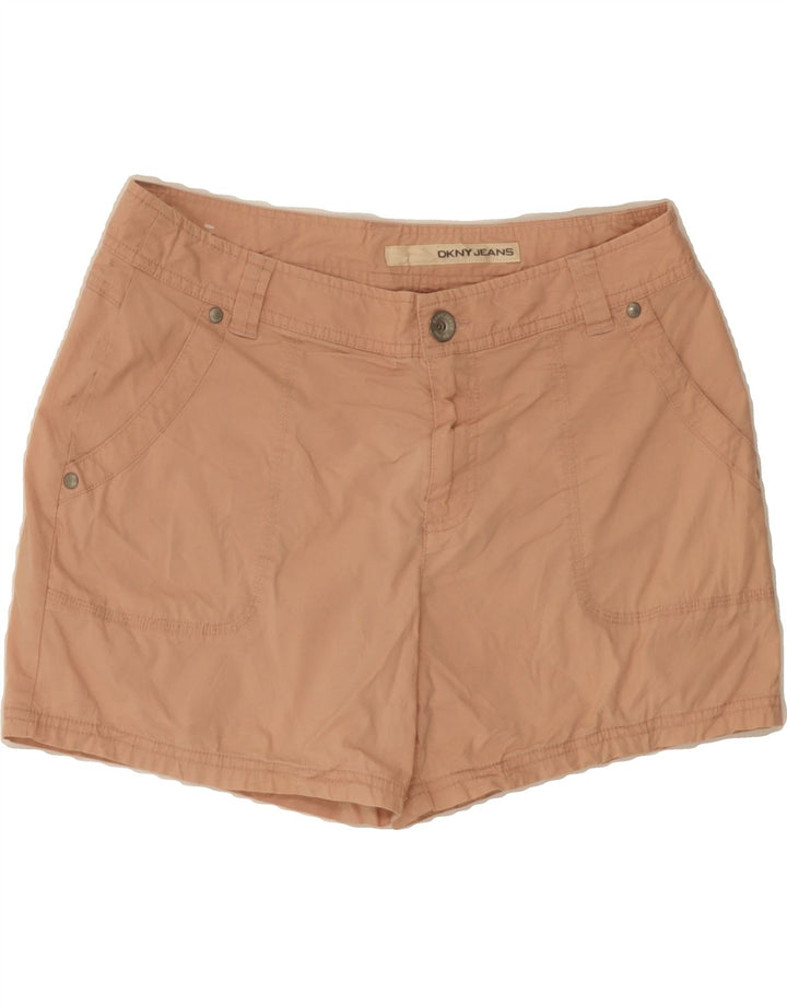 DKNY Womens Chino Shorts US 10 Large W32  Beige Cotton Vintage Dkny and Second-Hand Dkny from Messina Hembry 