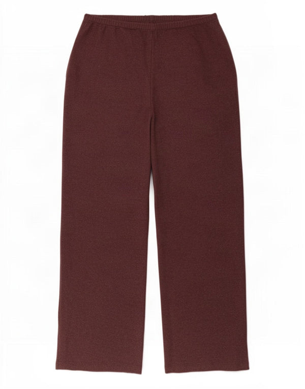 Marks & Spencer Damen Freizeithose UK 14 Large W34 L29 Burgund