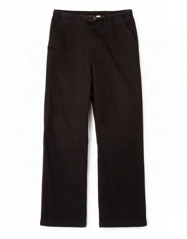 Carhartt Damen Gerade Chinohose XL W30 L29 Schwarze Baumwolle