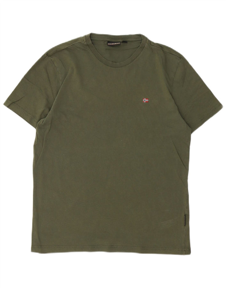 NAPAPIJRI Herren Geographic T-Shirt Top Small Khaki