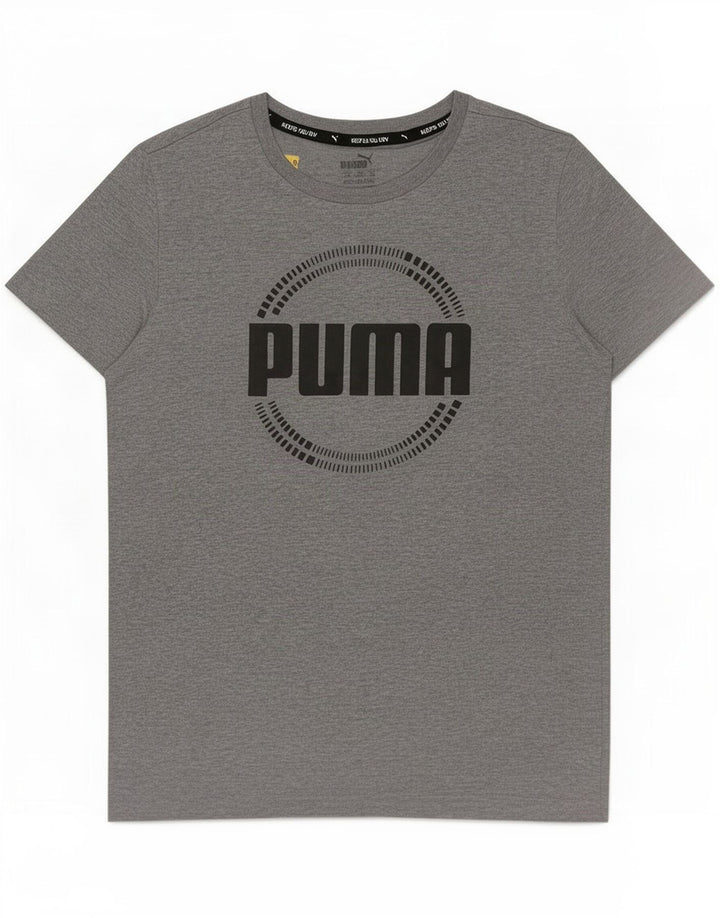Puma Jungen Graphic T-Shirt Top 13-14 Jahre Grau