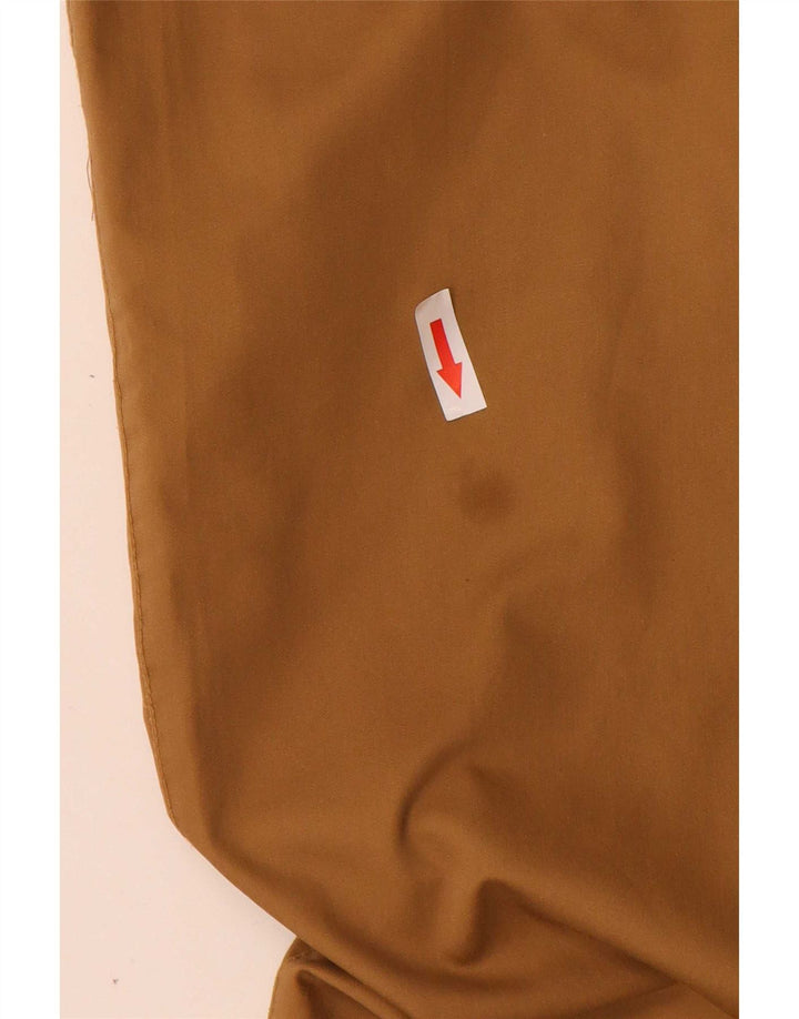 Vintage Herren-Chinohose mit Klammern, W32, L30, Beige