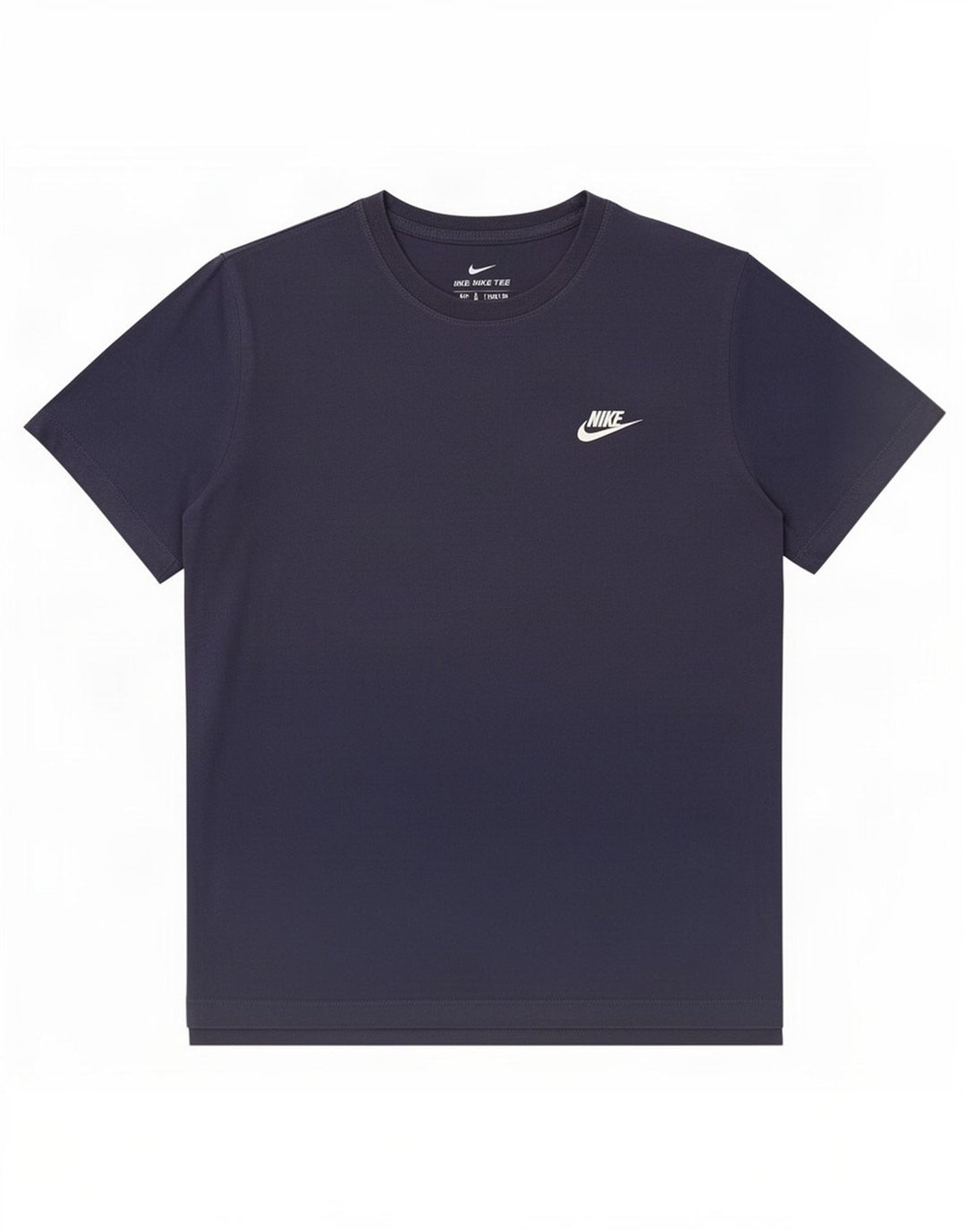 Nike Herren-T-Shirt-Oberteil, mittelgroß, marineblau, Baumwolle