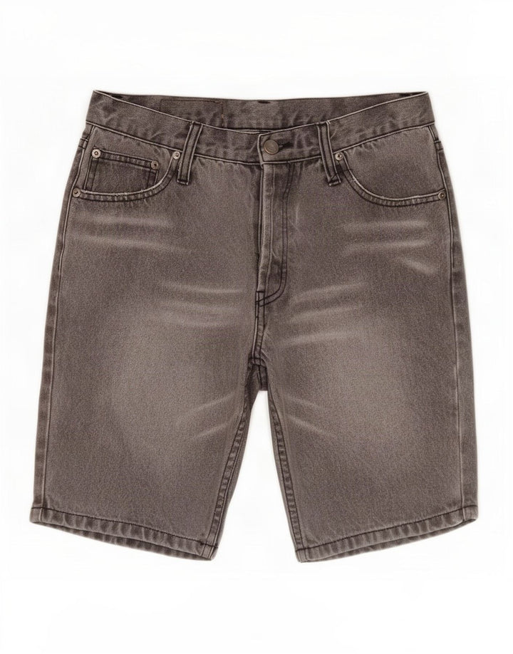 Cheap Monday Herren-Jeansshorts, mittelgroß, W30, graue Baumwolle
