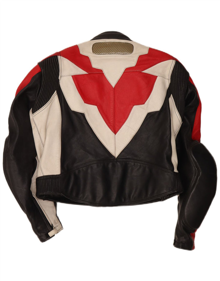 Frank Thomas Damen Racer-Jacke IT 46 Large Mehrfarbiger Farbblock