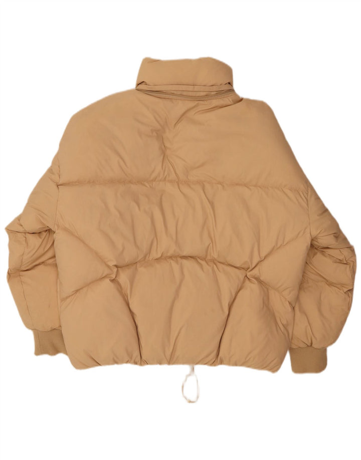 LEVI'S Damen Übergroße wattierte Jacke UK 6 XS Beige Polyamid