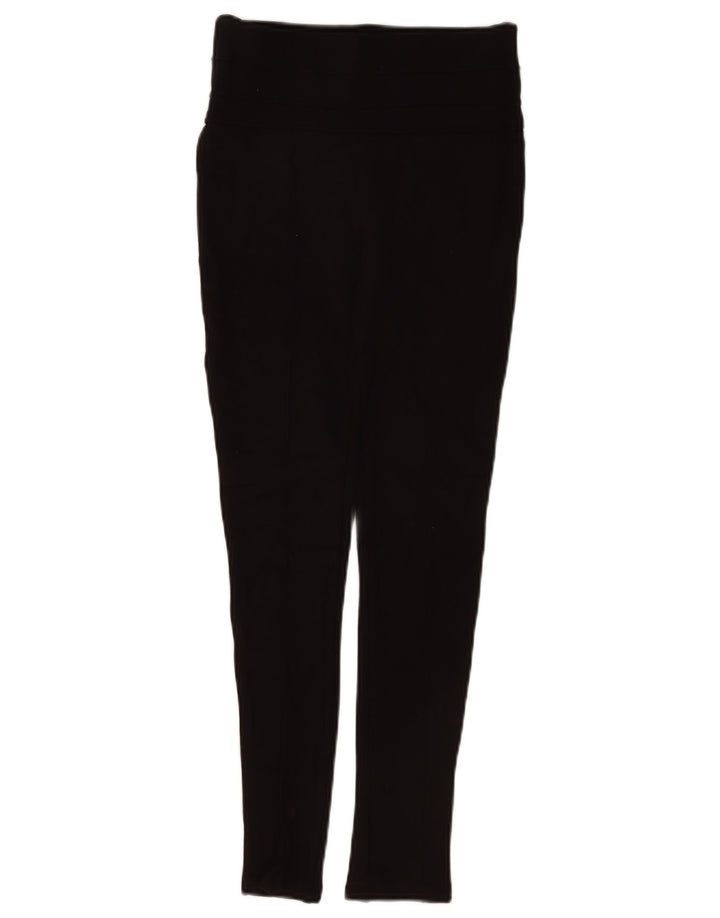 Zara Damen Leggings UK 4 XS Schwarz