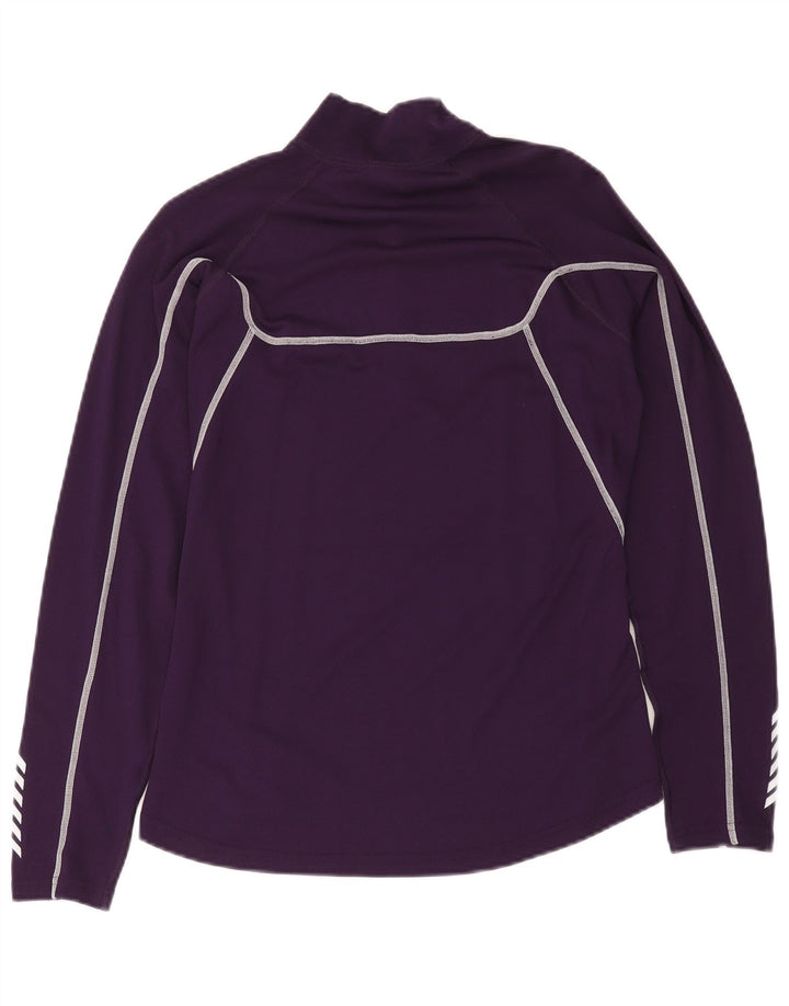 Helly Hansen Damen-Pullover-Trainingsanzugoberteil mit Reißverschluss, UK 18, XL, Lila