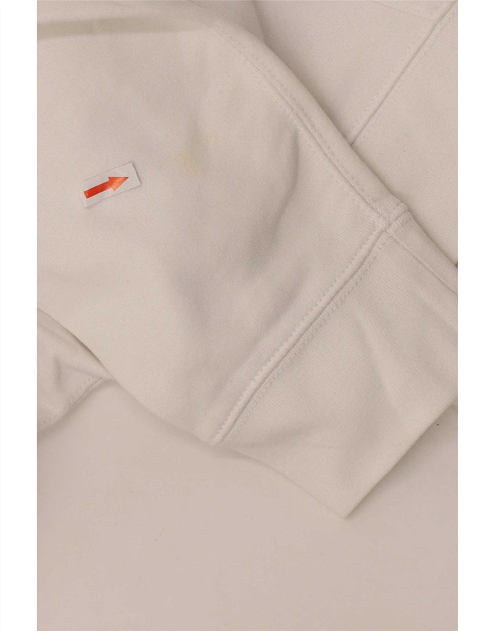 Levi's Herren-Kapuzenpullover mit entspannter Passform, Größe L, Weiß