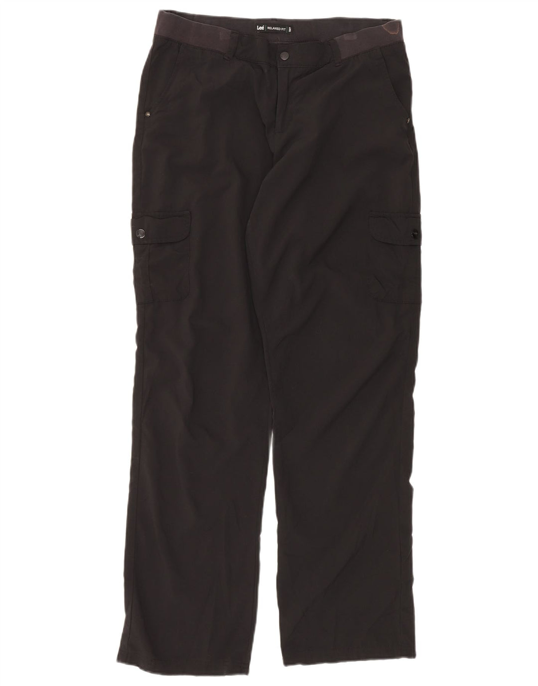 Lee Damen-Cargohose mit entspannter Passform, US 8, Mittel, W32, L32, Schwarz, Polyester