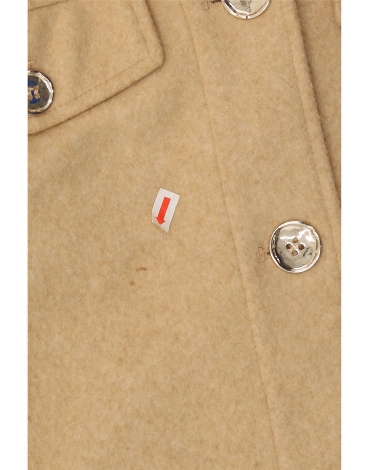 ZARA Womens Utility Jacket UK 10 Small Beige Polyester Vintage Zara and Second-Hand Zara from Messina Hembry 