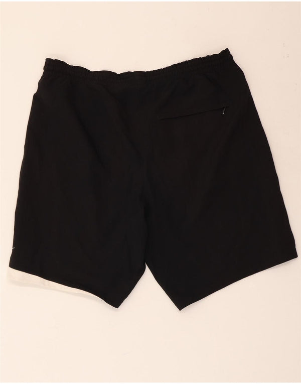 NIKE Herren-Sportshorts, groß, Schwarz, Farbblock