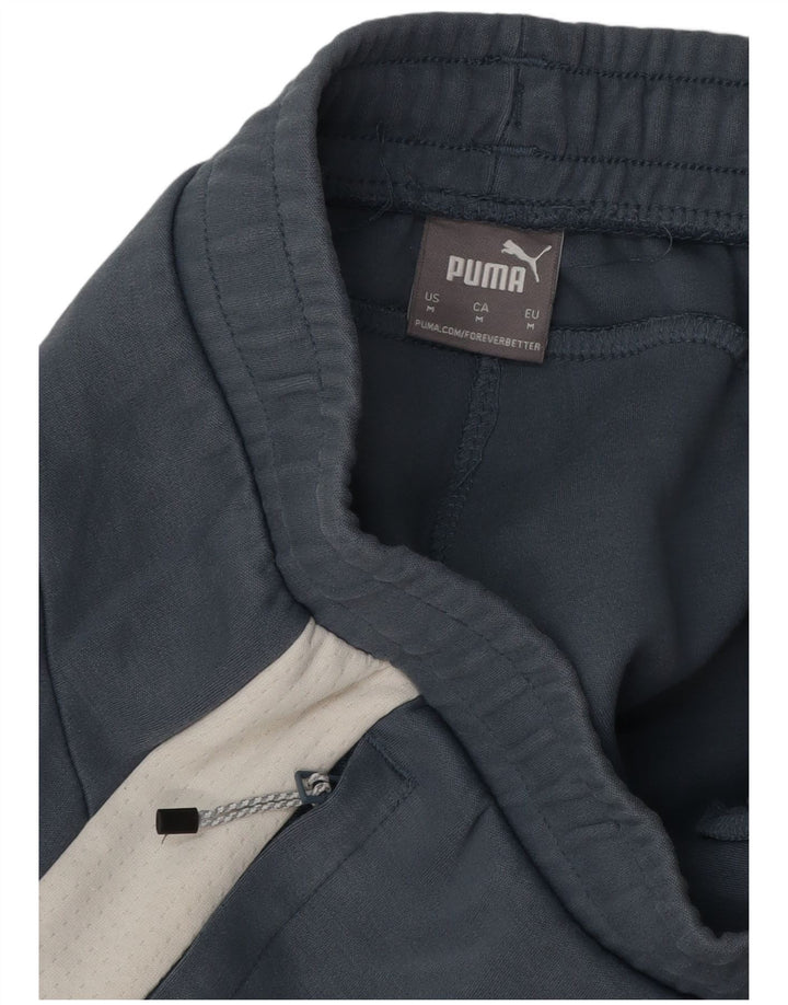 Puma Herren-Trainingshose, mittelgroß, Marineblau, Farbblock
