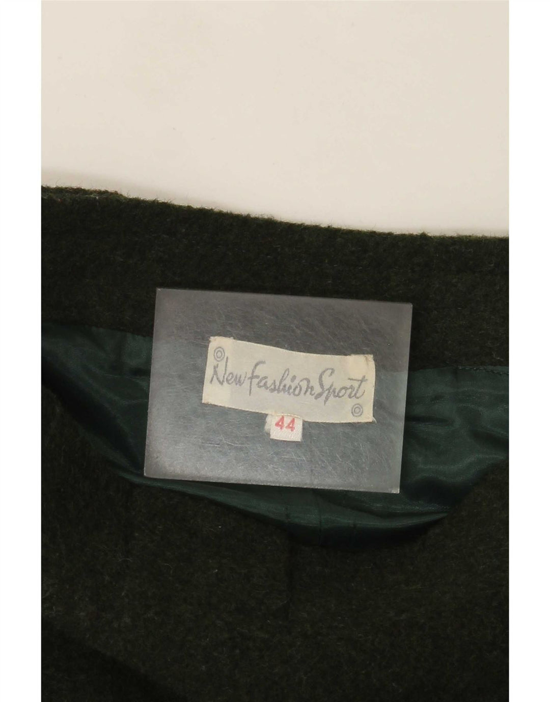 Vintage Damen A-Linienrock IT 44 Medium W28 Grün