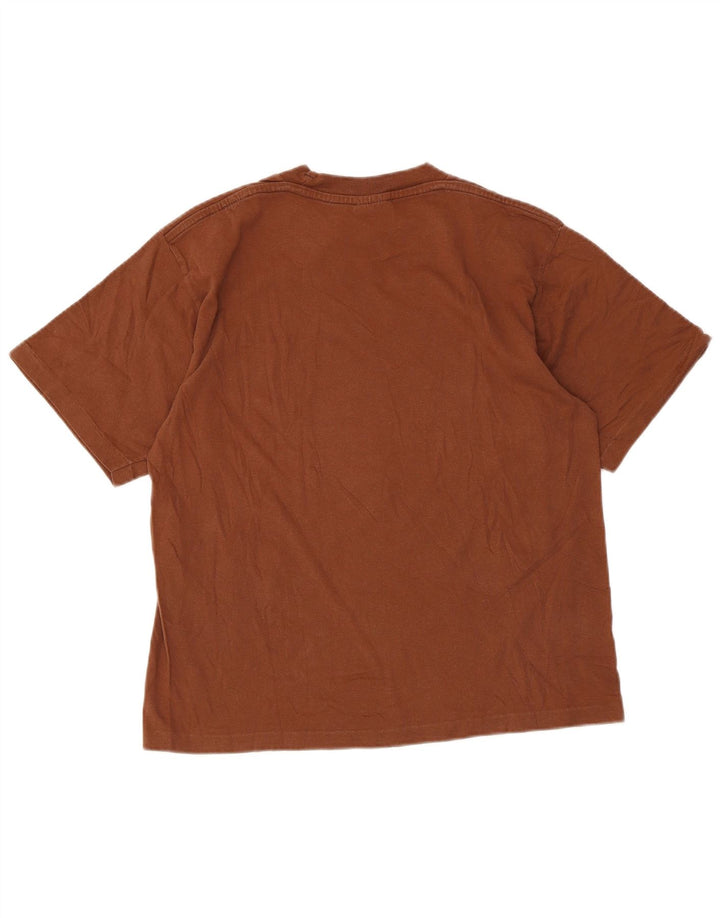 Champion Damen Crop T-Shirt Top UK 10 Small Braun