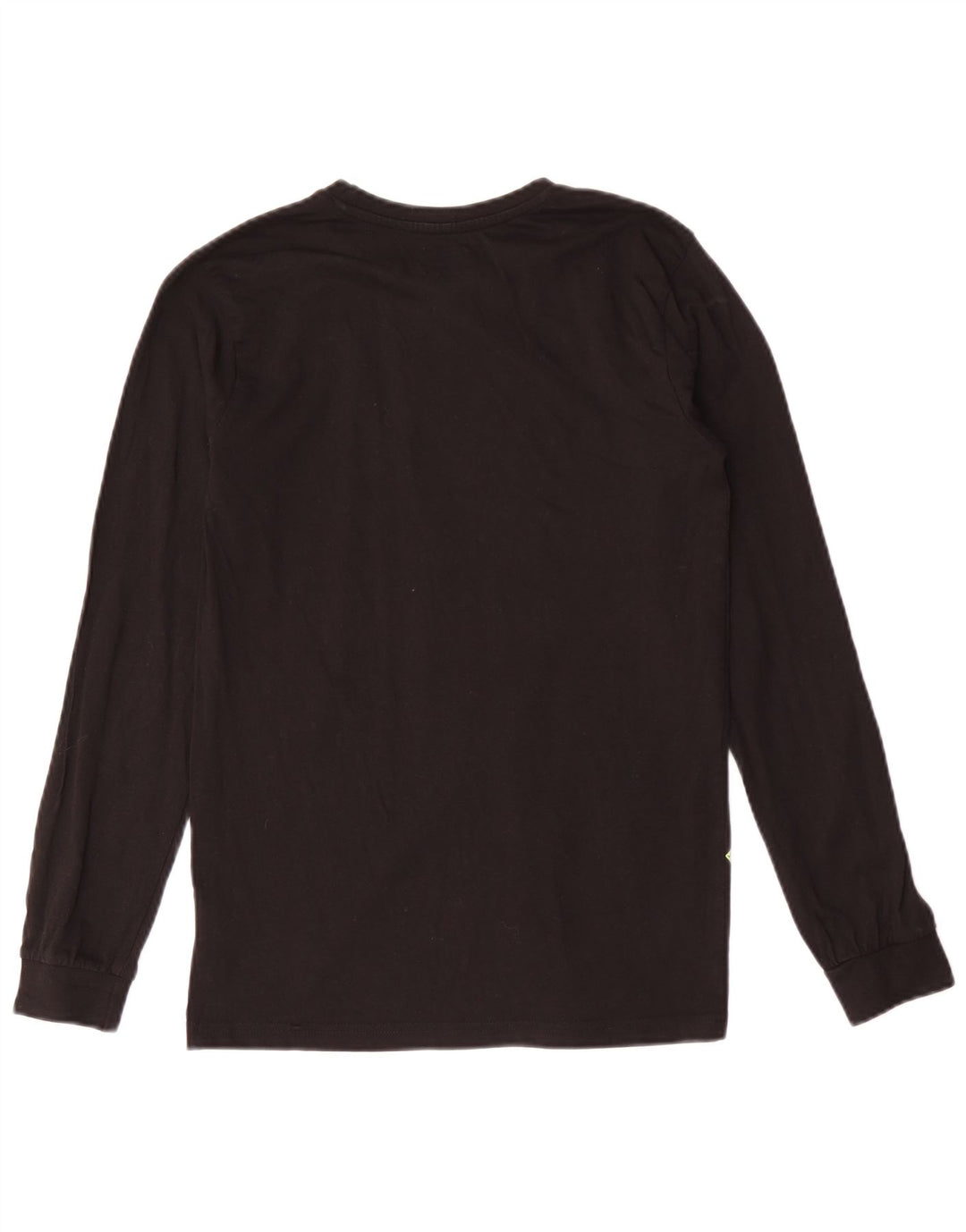 Kappa Jungen Graphic Top Langarm 13–14 Jahre schwarze Baumwolle