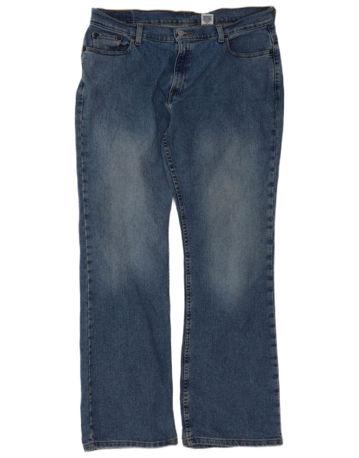 Levi's Damen 515 Bootcut Jeans US 16 2XL W36 L32 Blaue Baumwolle