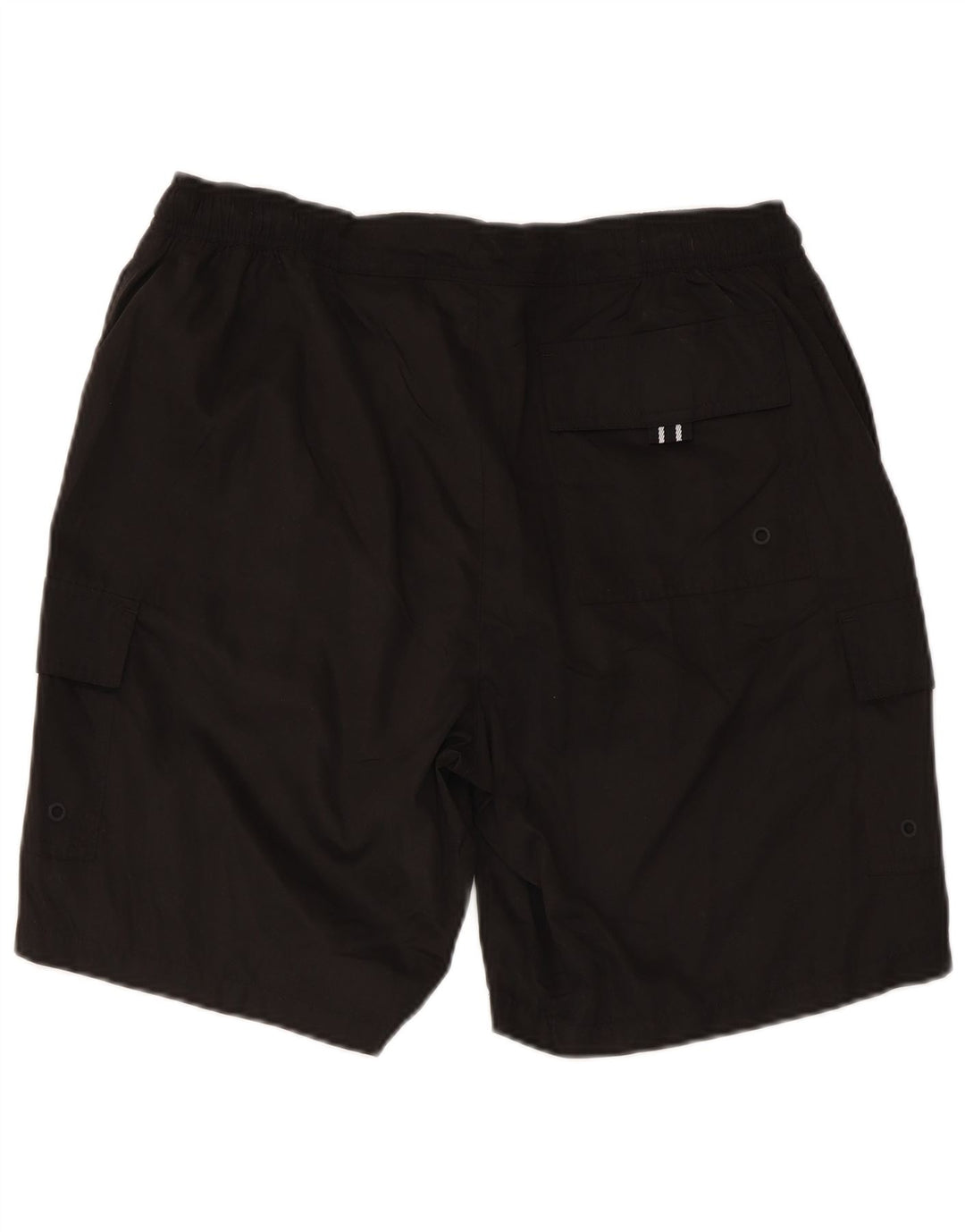 Marks & Spencer Herren Cargo-Badeshorts Mittelschwarzes Polyester