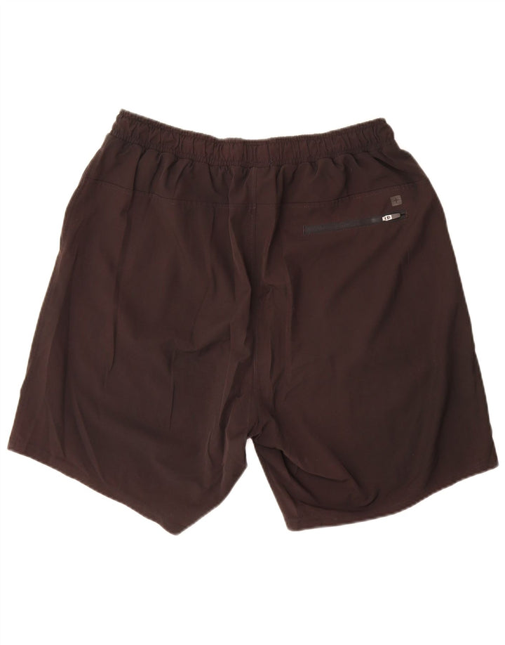 Mountain Warehouse Herren-Sportshorts, Größe L, aus schwarzem Polyester