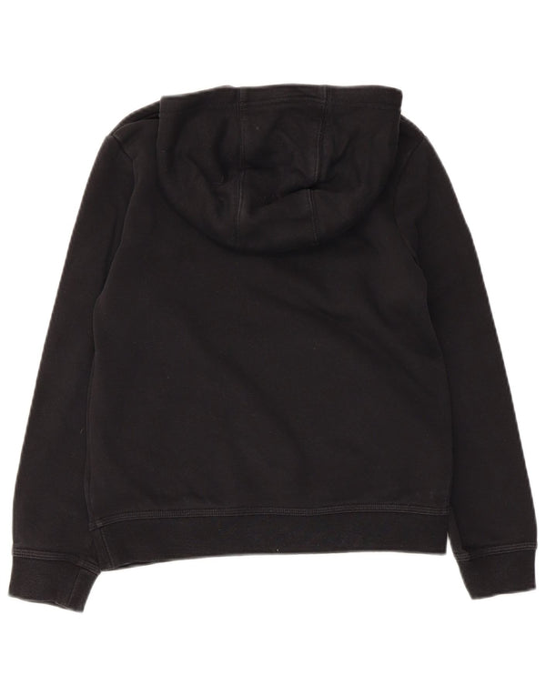 Nike Jungen-Pullover mit grafischem Kapuzenpullover, 8–9 Jahre, Größe S, schwarze Baumwolle