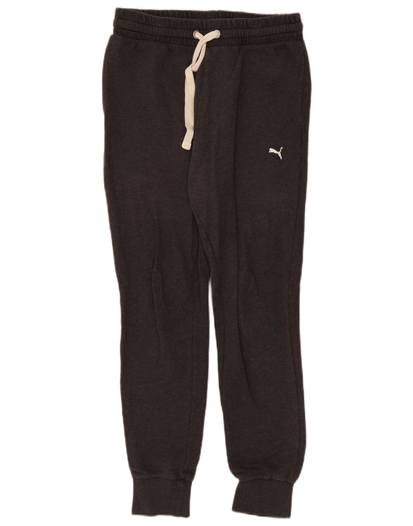 Puma Damen Trainingshose Jogger UK 12 Mittelgrau meliert