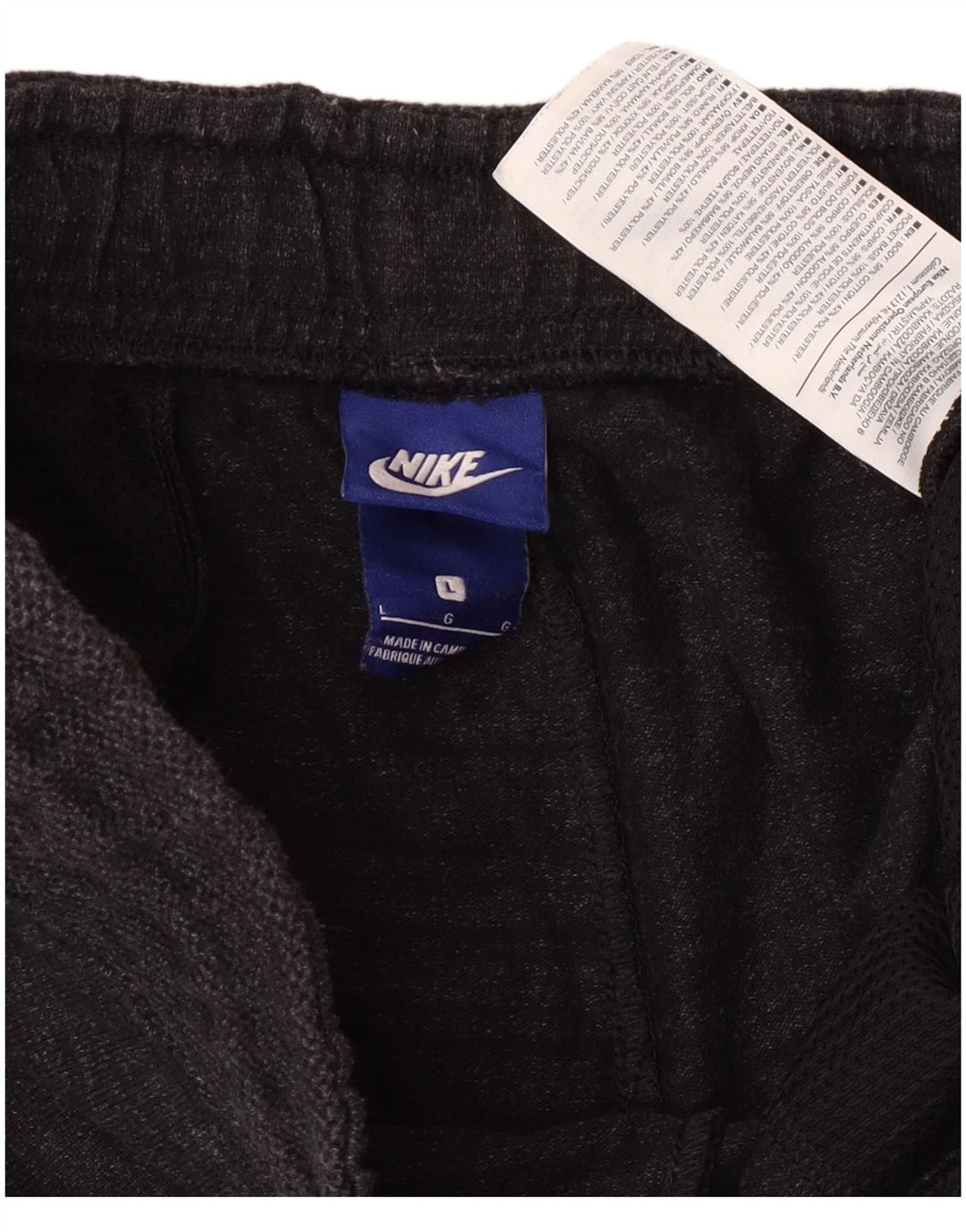 Nike Herren-Sportshorts, große graue Baumwolle