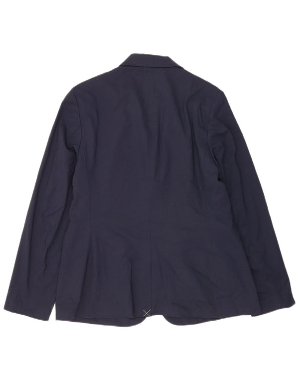 Chaps Damen-Blazerjacke mit 2 Knöpfen, US 16, 2XL, Marineblau, Polyester