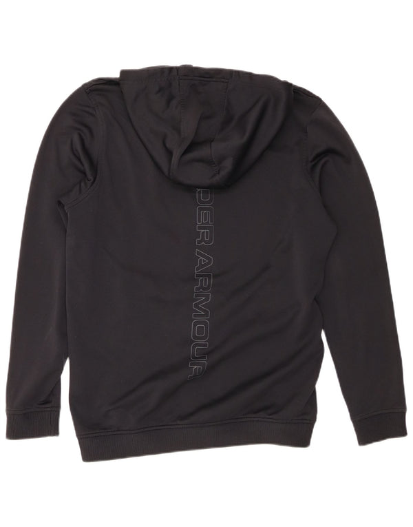 Under Armour Herren Cold Gear Graphic Zip Hoodie Pullover Small Schwarz