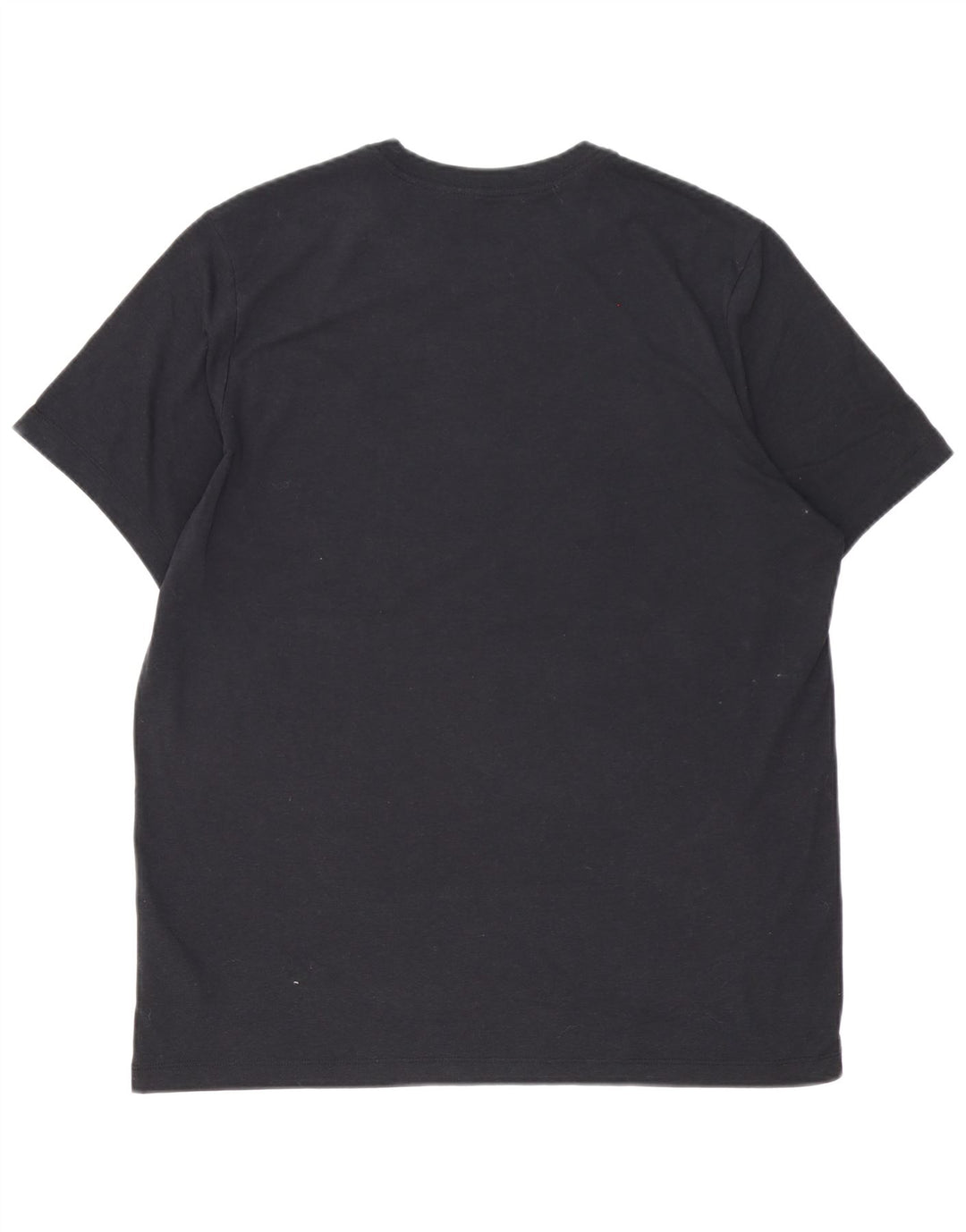 Nike Herren Dri Fit Graphic T-Shirt Top Large Schwarz Polyester