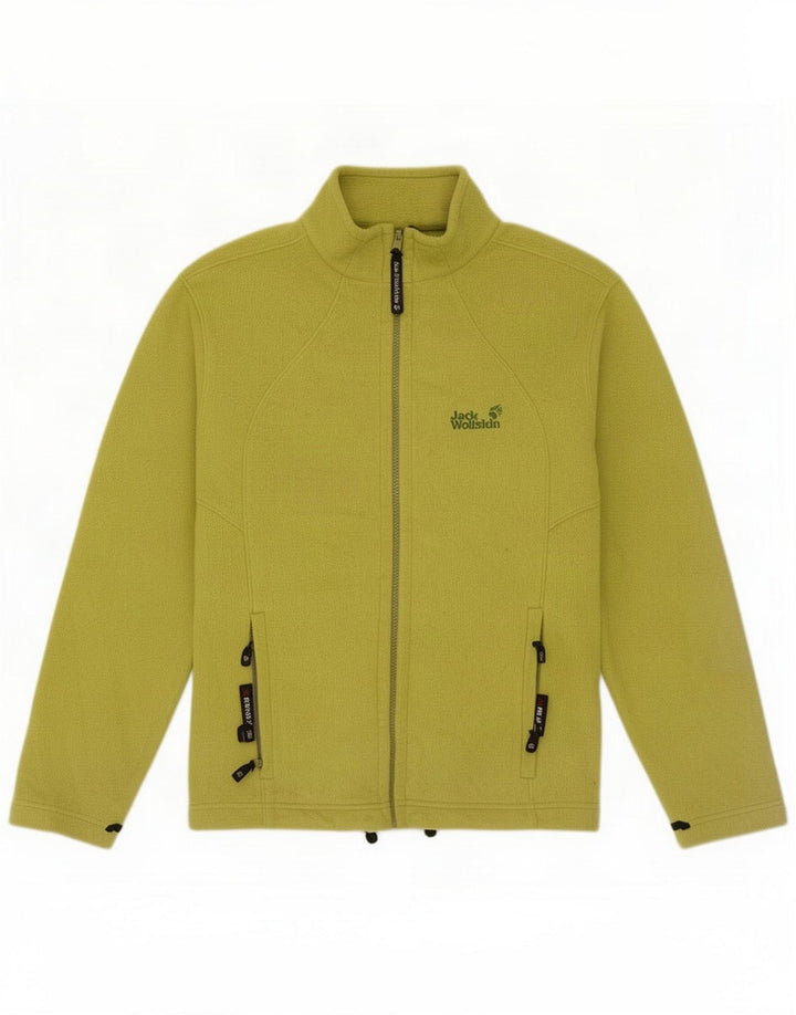 Jack Wolfskin Damen Fleecejacke UK 18 XL Grün Polyester