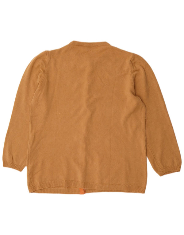 Marks & Spencer Damen-Cardigan-Pullover UK 20 2XL Beige Wolle
