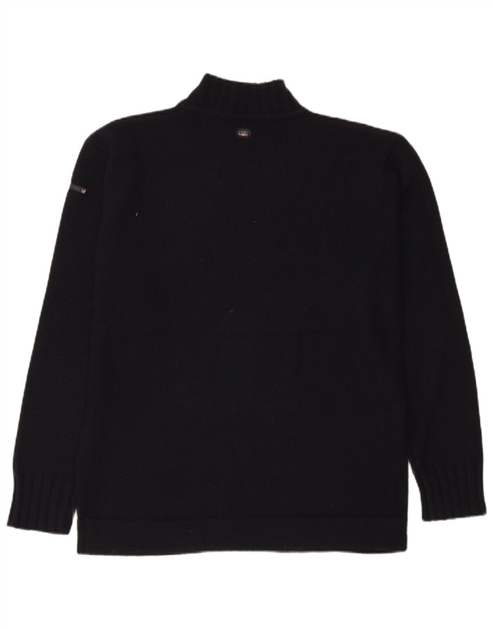 Duck And Cover Herren-Pullover mit Rollkragen, mittelschwarz, Acryl