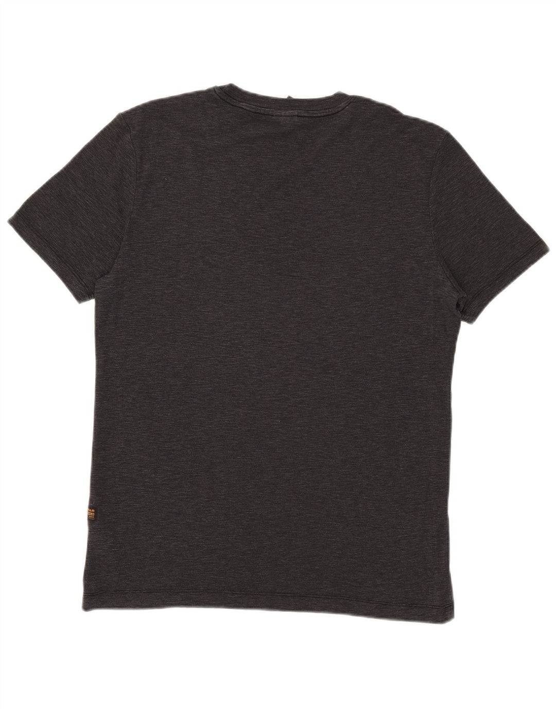 G-Star Herren Grafik-T-Shirt-Oberteil Mittelschwarz gesprenkelte Baumwolle