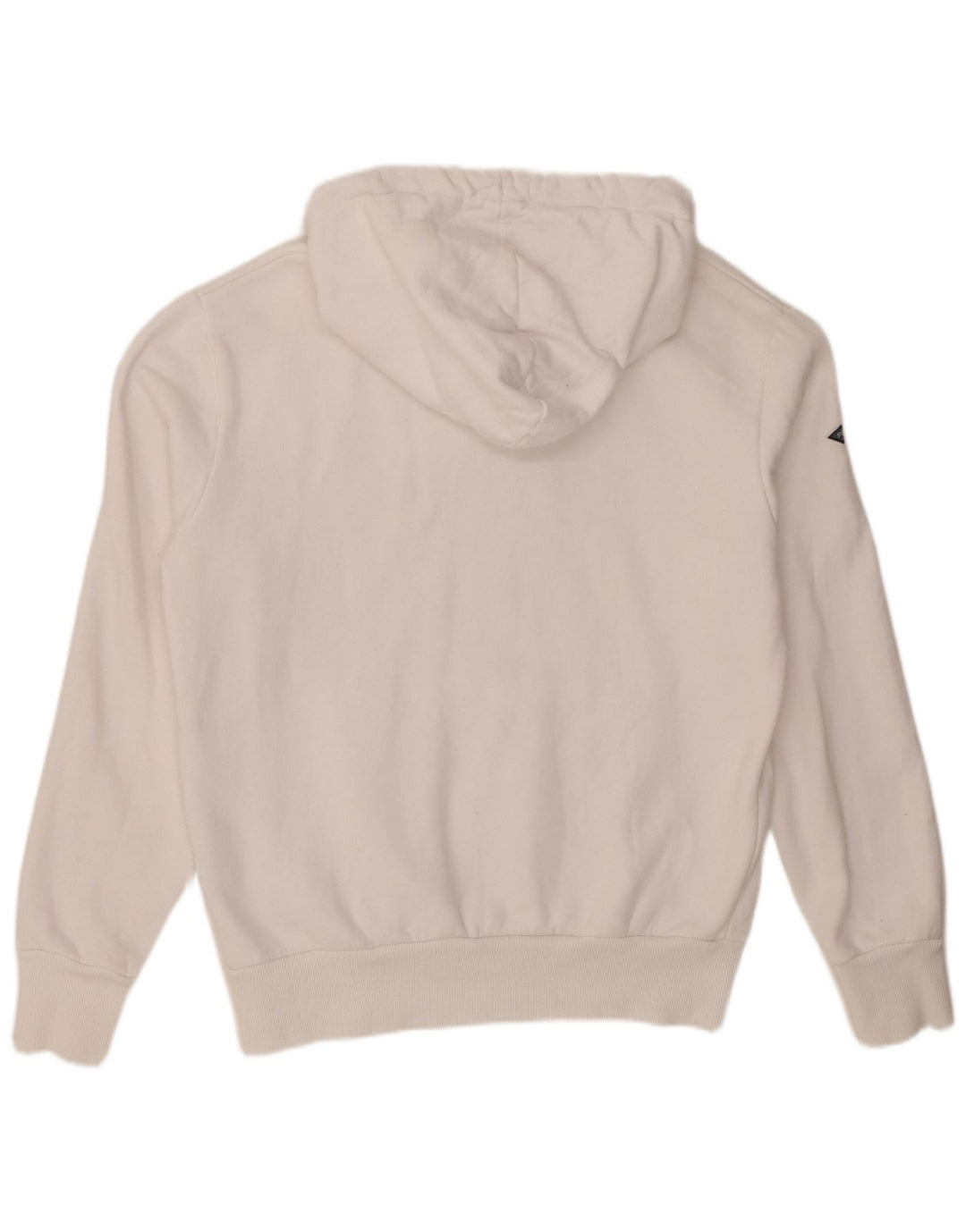 Superdry Herren-Kapuzenpullover mit Grafik, Größe L, Baumwolle, Weiß