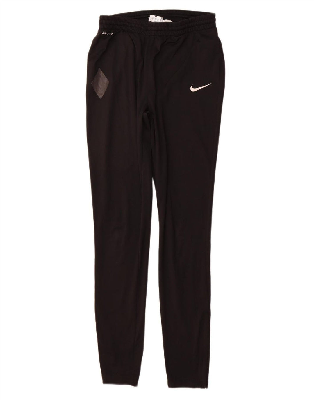 NIKE Womens Dri Fit Tracksuit Trousers UK 10 Small  Black