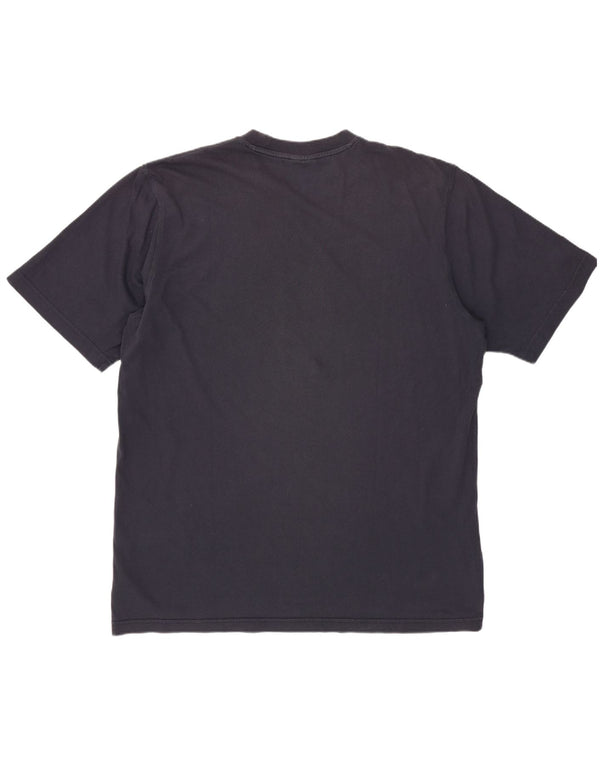 ADIDAS Herren T-Shirt mit Grafik, groß, marineblau, Baumwolle