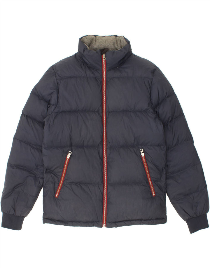 BOGGI Womens Milano Padded Jacket UK 16 Large Navy Blue Nylon Vintage Boggi and Second-Hand Boggi from Messina Hembry 