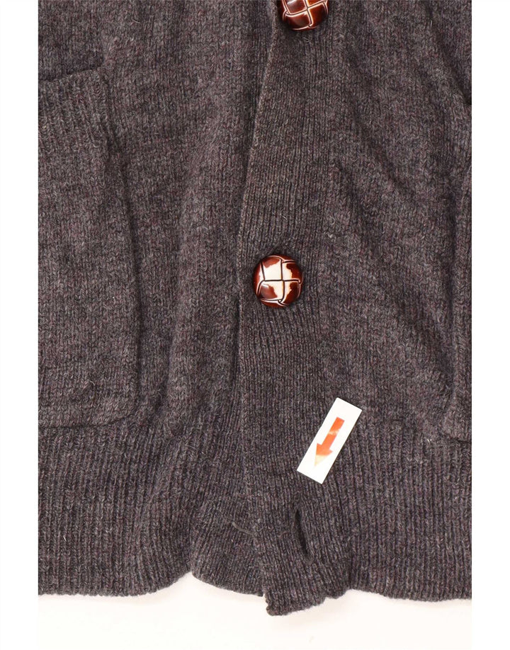 James Pringle Herren-Strickjacke, ärmellos, Mittelgrau, Schurwolle