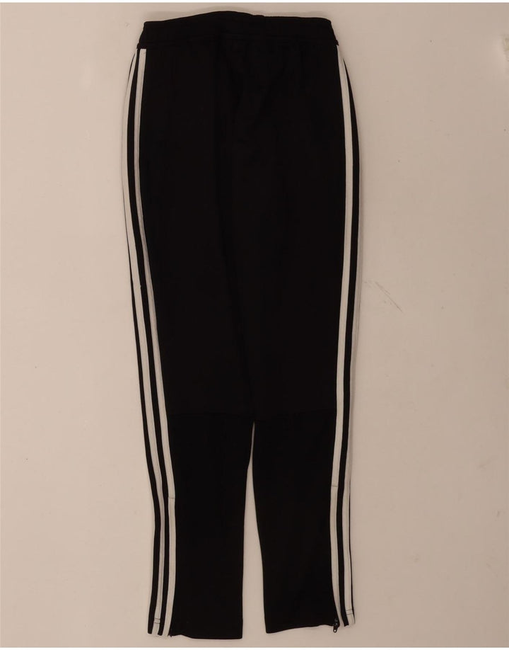 Adidas Trainingshose für Jungen, 11–12 Jahre, schwarzes Polyester