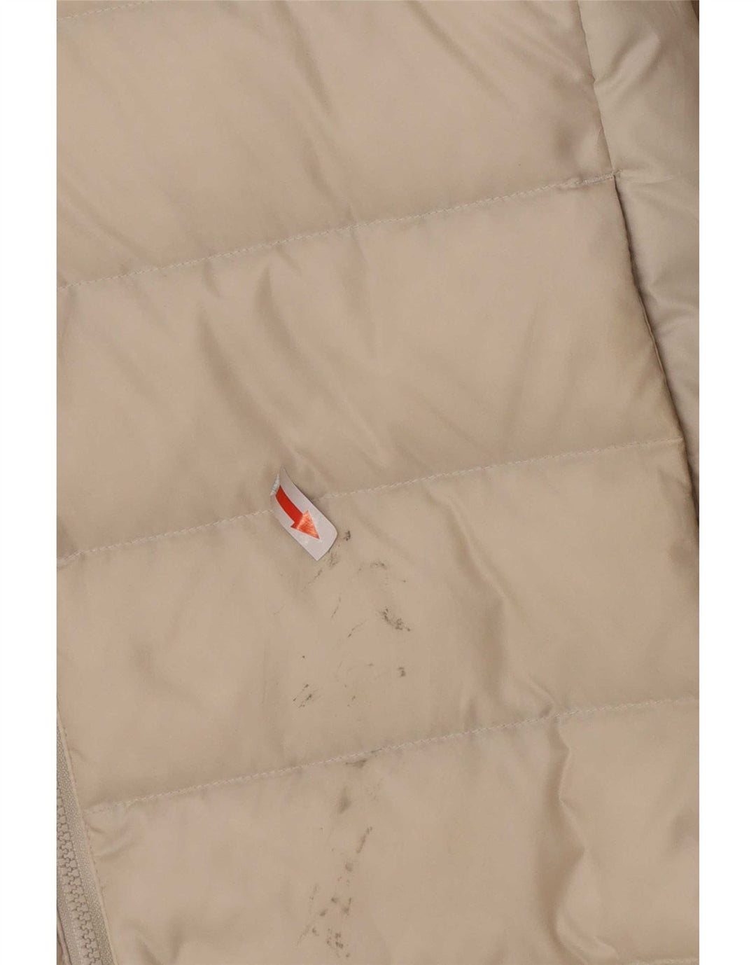 Adidas Herren Wattierte Jacke UK 38 Medium Beige Polyester