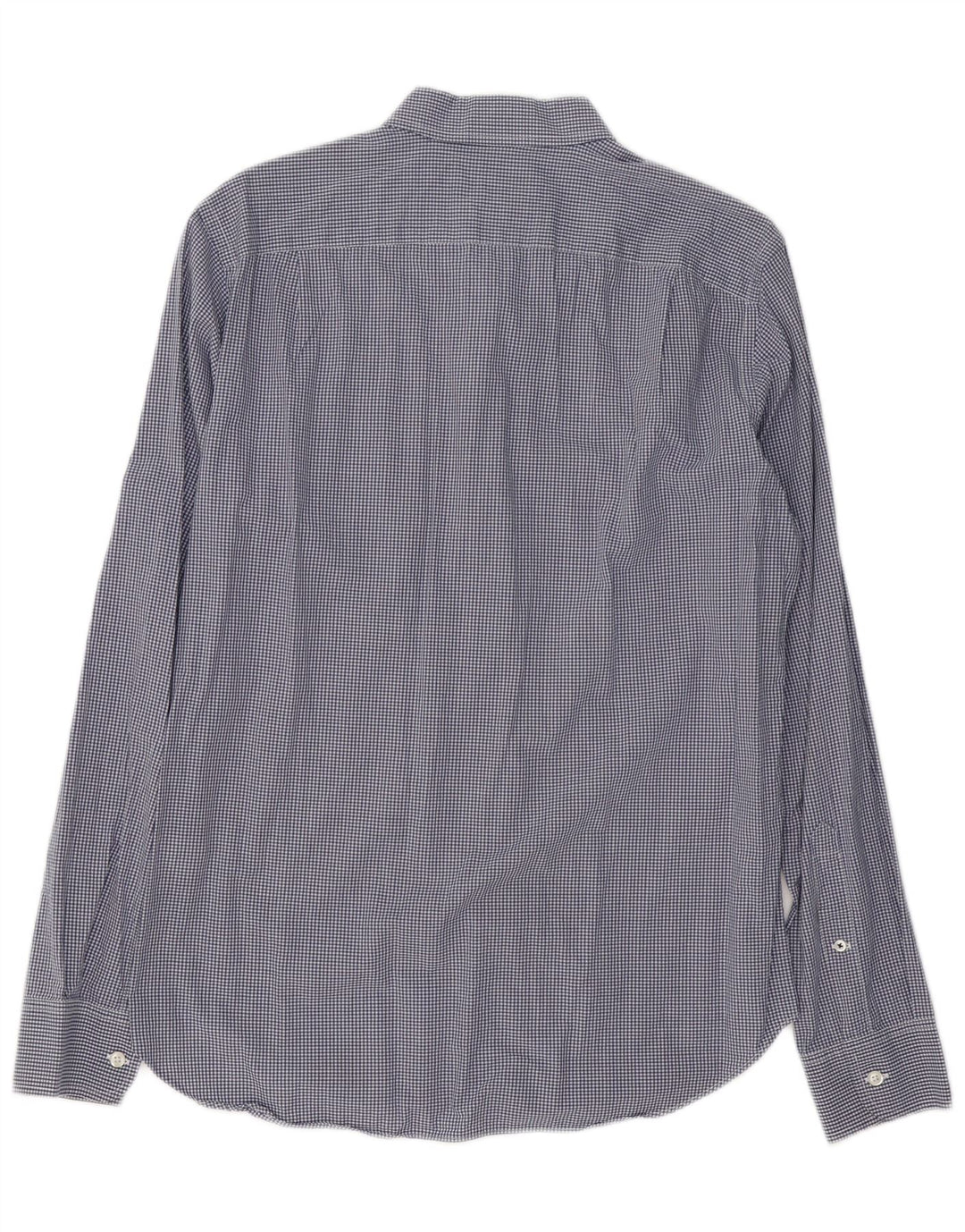 BONOBOS Slim-Fit-Hemd für Herren, mittelblau, Gingham-Baumwolle