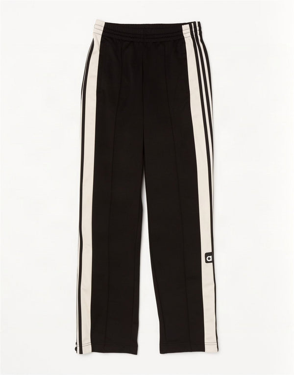 Adidas Damen-Trainingshose mit Grafik, UK 10, Größe S, Schwarz, Farbblock