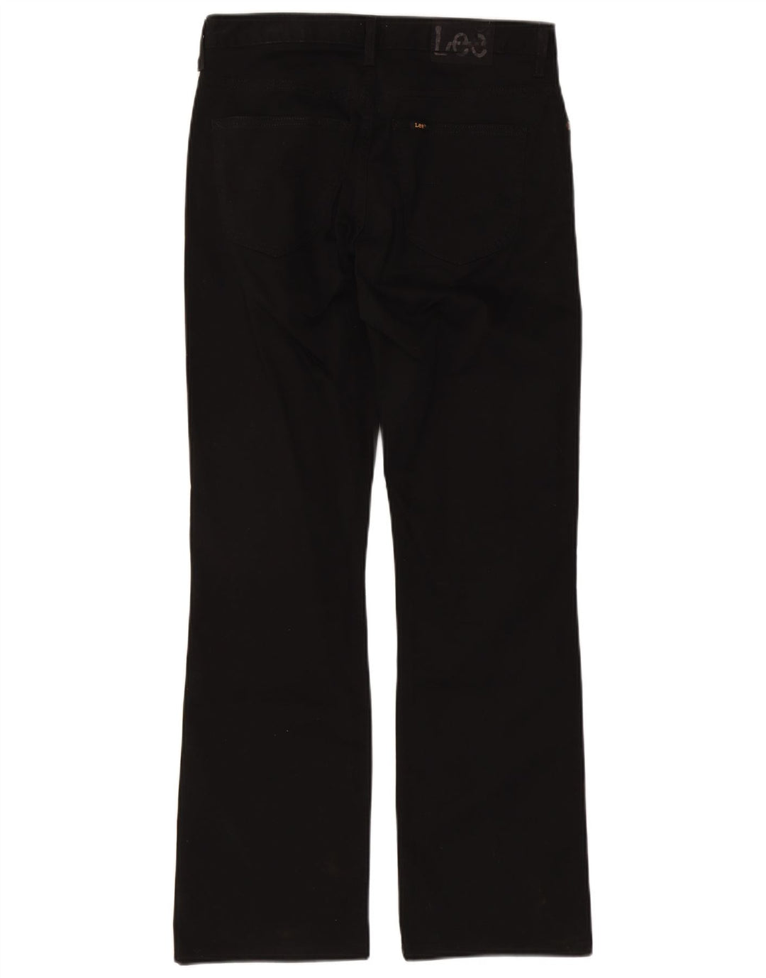 Lee Damen Cameron Bootcut Freizeithose W32 L33 Schwarz Baumwolle