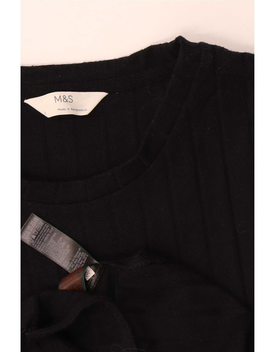 Marks & Spencer Damen Ärmelloses Etuikleid UK 14 Large Schwarz Polyester