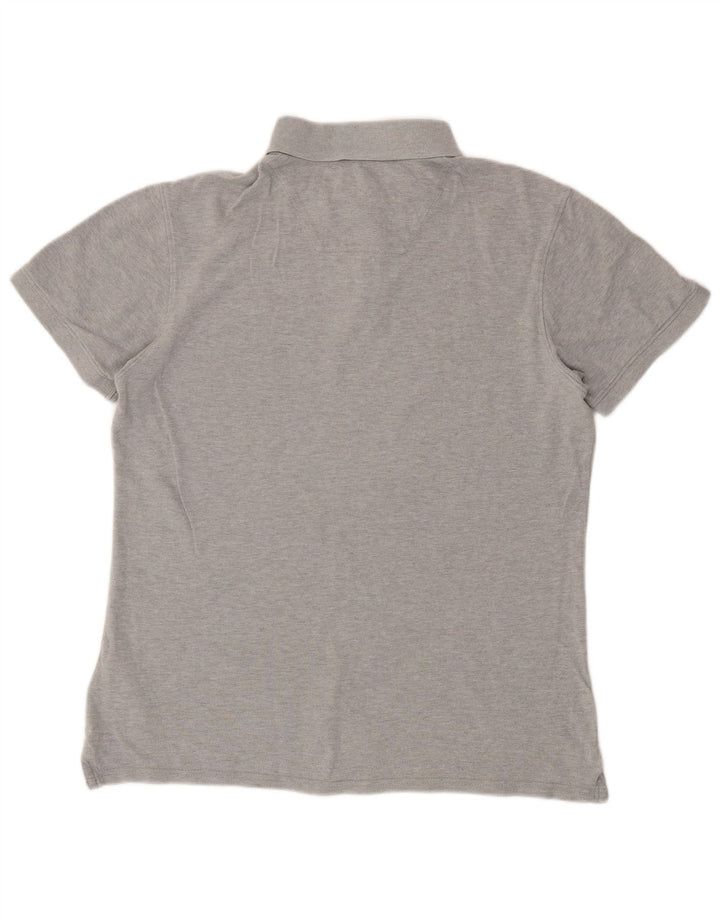 TIMBERLAND Herren Slim Fit Poloshirt mittelgraue Baumwolle