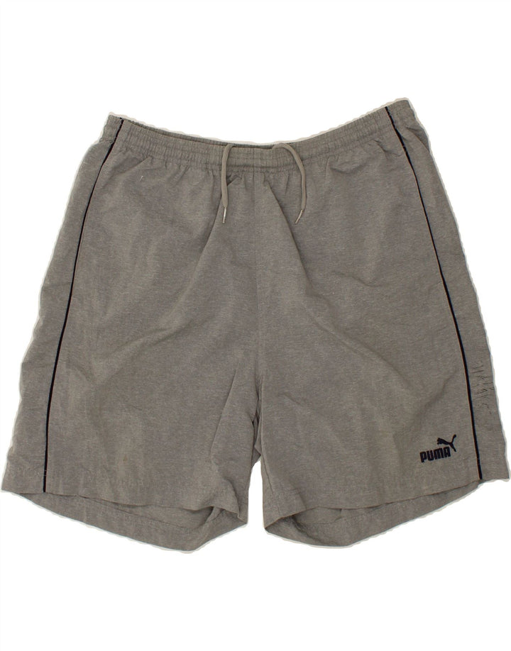 PUMA Mens Sport Shorts XL  Grey Nylon Vintage Puma and Second-Hand Puma from Messina Hembry 
