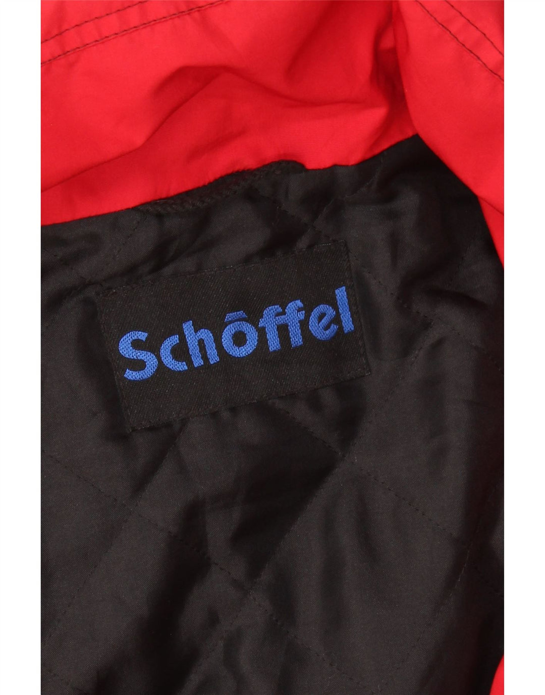 SCHOFFEL Herren-Skijacke mit Kapuze, UK 42, XL, Rot, Farbblock